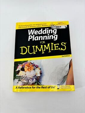 Wedding Planning For Dummies 2nd Edition Marcy Blum Laura Fisher Kaiser Wedding